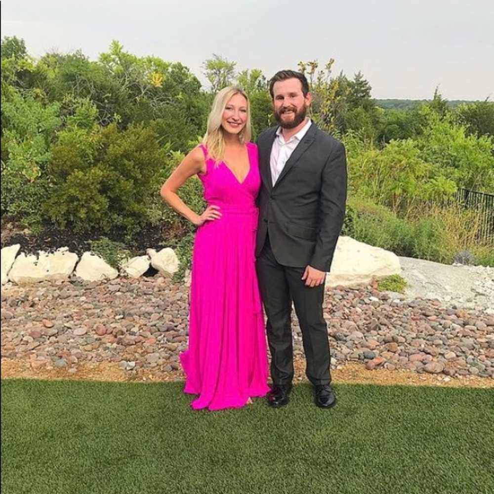 VICI Diana Sleeveless Maxi Dress - Fuchsia